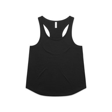 AS4611 Wo's Maple Active Blend Racerback  BLACK
