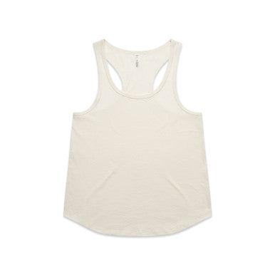 AS4611 Wo's Maple Active Blend Racerback  ECRU