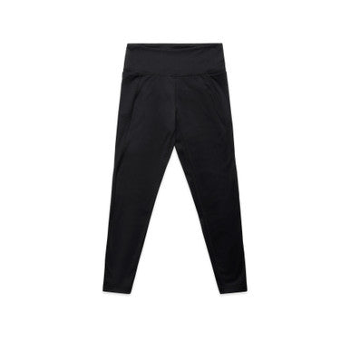 AS4631 Wo's Active Mid Leggings  BLACK