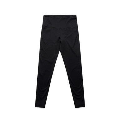 AS4634 Wo's Active Seamless Leggings  BLACK