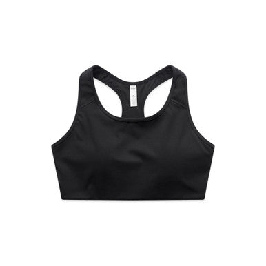 AS4640 Wo's Active Bra Top  BLACK