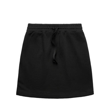 AS4906 Wo's Terry Skirt  BLACK