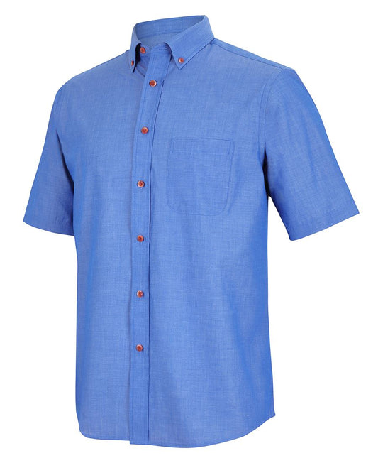 JB'S S/S INDIGO CHAMBRAY SHIRT 4ICS