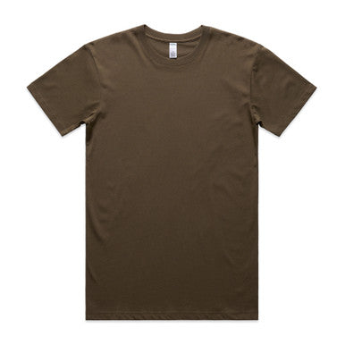 AS001G Staple Organic Tee  WALNUT