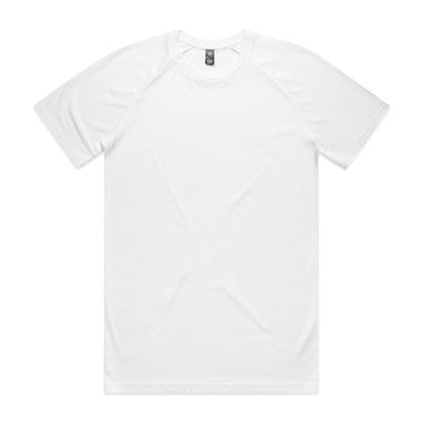 AS001R Staple Raglan Tee  WHITE