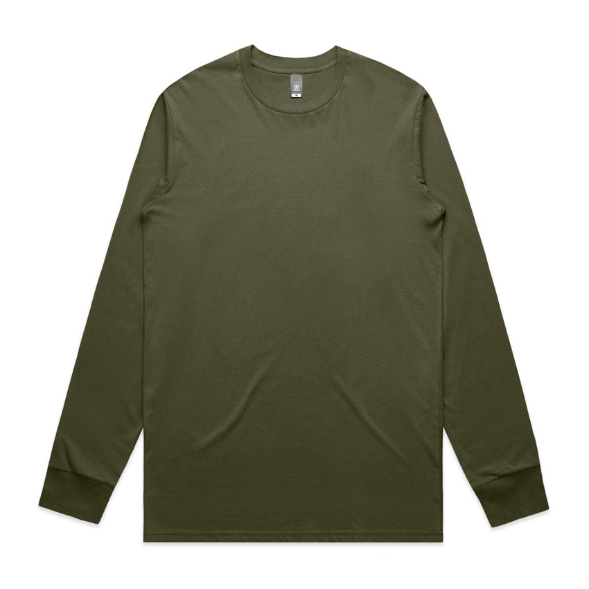 AS5020 Staple L/S Tee  WHITE