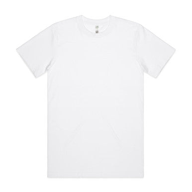 AS026G Classic Organic Tee  WHITE