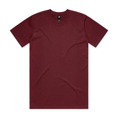 AS5026 Classic Tee  BURGUNDY
