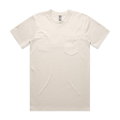 AS5027 Classic Pocket Tee  BONE