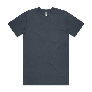 AS5027 Classic Pocket Tee  PETROL BLUE
