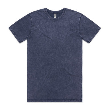 AS5040 Staple Stone Wash Tee  BLUE STONE