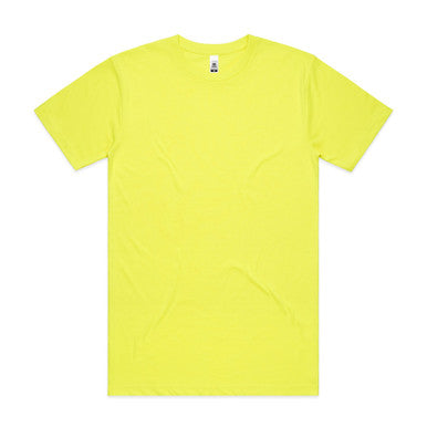 AS050F Block Safety Tee  SAFETY YELLOW