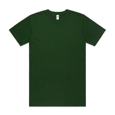 AS050T Block Tubular Tee  FOREST GREEN
