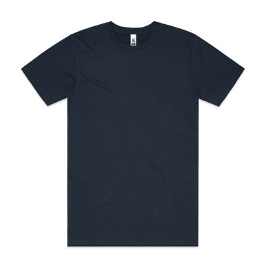 AS050T Block Tubular Tee  NAVY