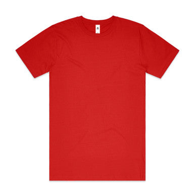AS050T Block Tubular Tee  RED