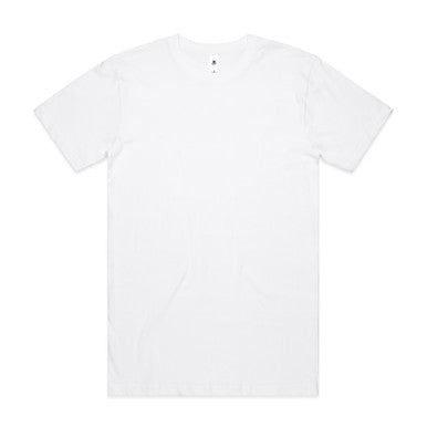 AS5050 Block Tee  WHITE
