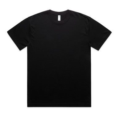 AS5052 Block Oversized Tee  BLACK