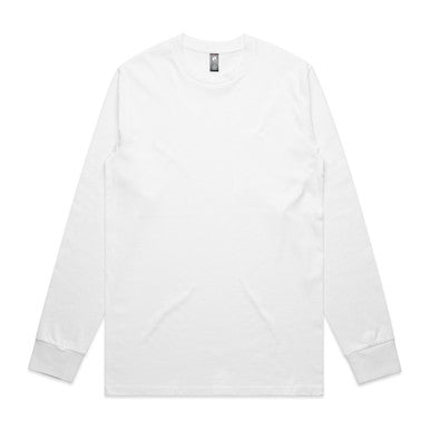 AS5071 Classic L/S Tee  WHITE