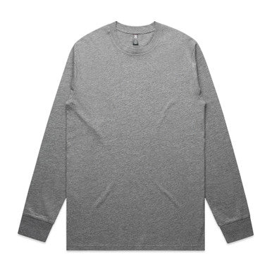 AS5071 Classic L/S Tee  GREY MARLE