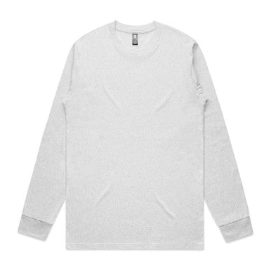 AS5071 Classic L/S Tee  WHITE MARLE