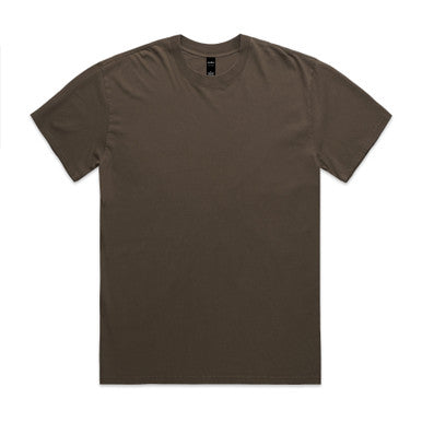 AS5082 Heavy Faded Tee  FADED BROWN