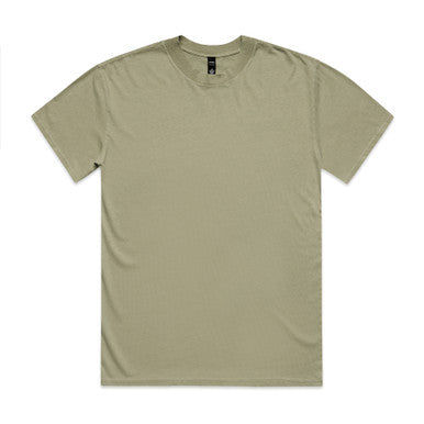 AS5082 Heavy Faded Tee  FADED EUCALYPTUS