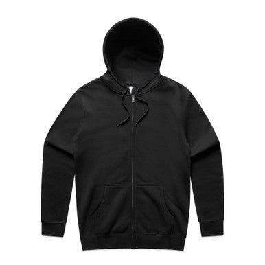 AS5104 Stencil Zip Hood  BLACK
