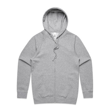 AS5109 Supply Zip Hood  GREY MARLE