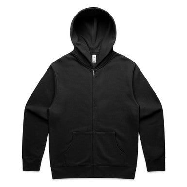 AS5162 Relax Zip Hood  BLACK