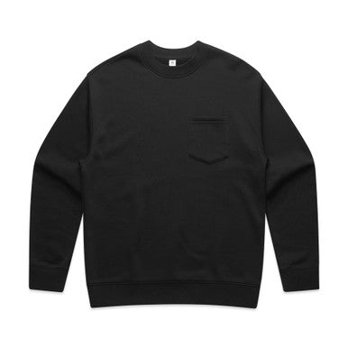 AS5163 Relax Pocket Crew  BLACK