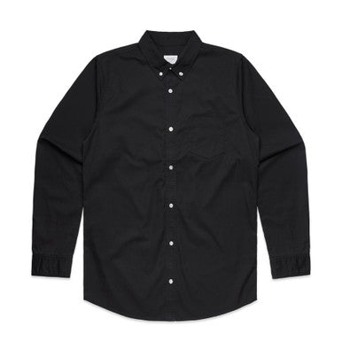 AS5414 Denim Wash Shirt  BLACK
