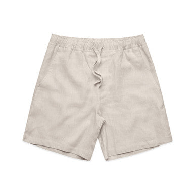 AS5919 Linen Shorts 18"  NATURAL