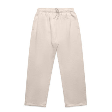 AS5942 Relax Cuffless Track Pants  BONE