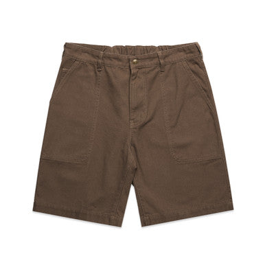 AS5983 Canvas Shorts 20"  WALNUT