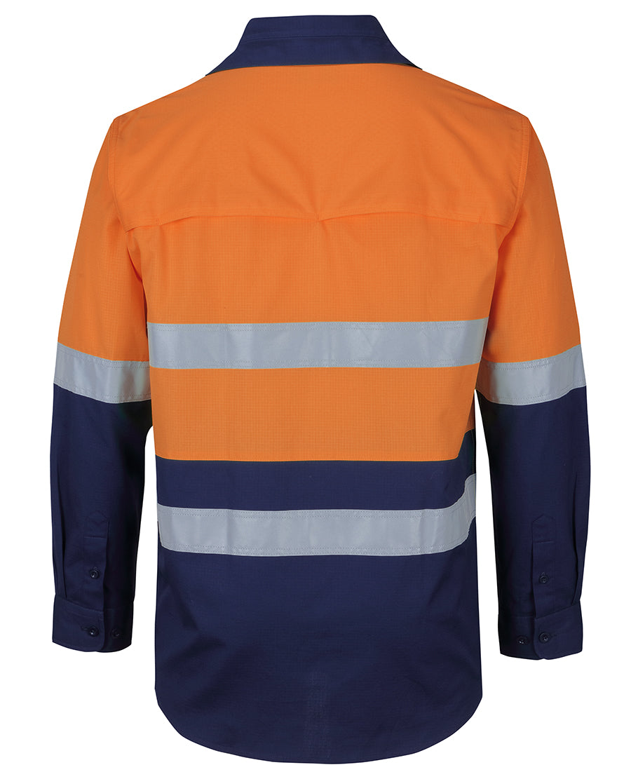 JB'S HI VIS (D+N) RIPSTOP L/S FISHING SHIRT 6DNRL