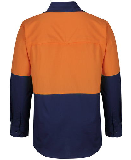 JB'S HI VIS RIPSTOP L/S FISHING SHIRT 6HNRL
