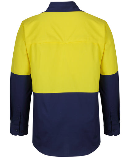 JB'S HI VIS RIPSTOP L/S FISHING SHIRT 6HNRL