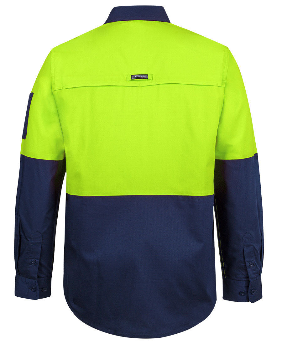 Jb's Hi Vis Class F Ripstop L/S Work Shirt 6HRFL