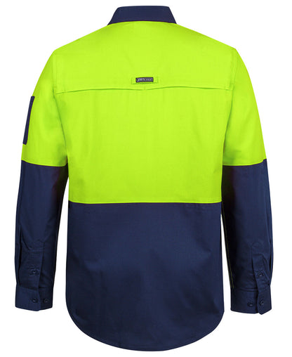 Jb's Hi Vis Class F Ripstop L/S Work Shirt 6HRFL