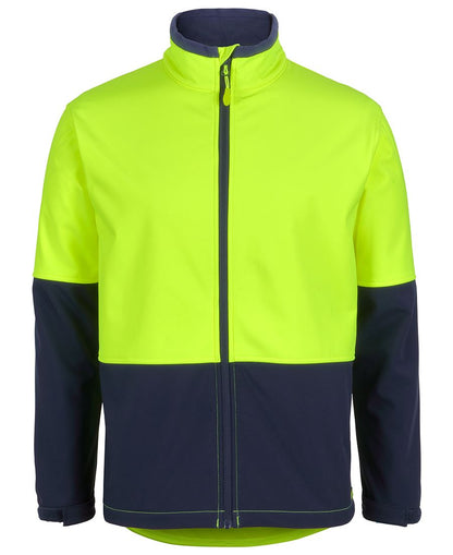 JB'S HI VIS THREE LAYER SOFTSHELL JACKET 6HRJ