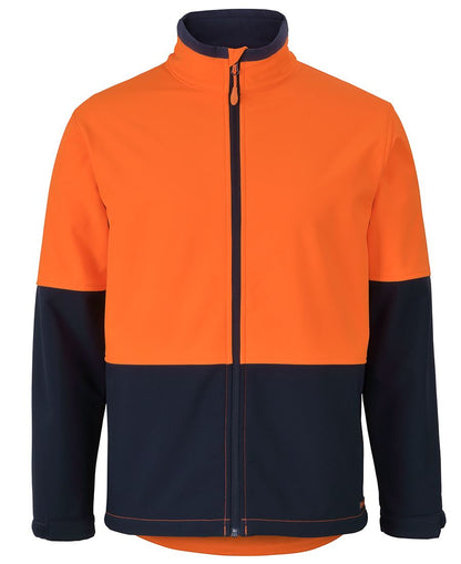 JB'S HI VIS THREE LAYER SOFTSHELL JACKET 6HRJ