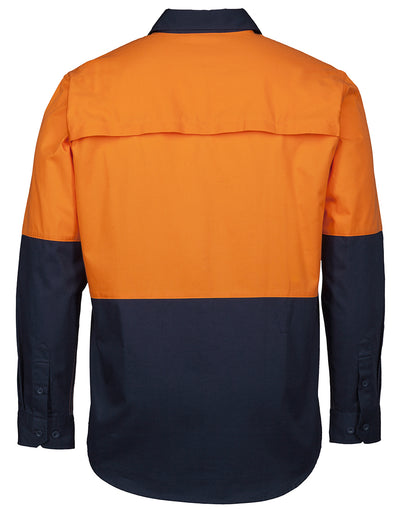 Jb's Hi Vis Close Front 150g Work Shirt 6HVCS