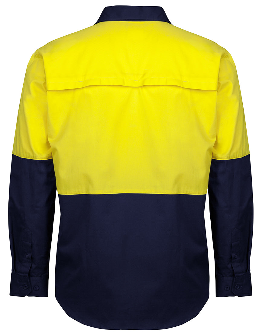 Jb's Hi Vis Close Front 150g Work Shirt 6HVCS