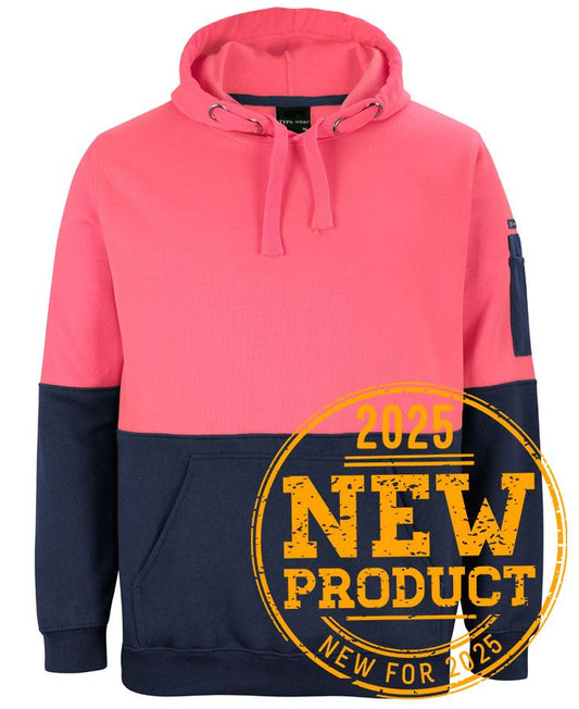 JB'S HI VIS PULL OVER HOODIE -  6HVPH