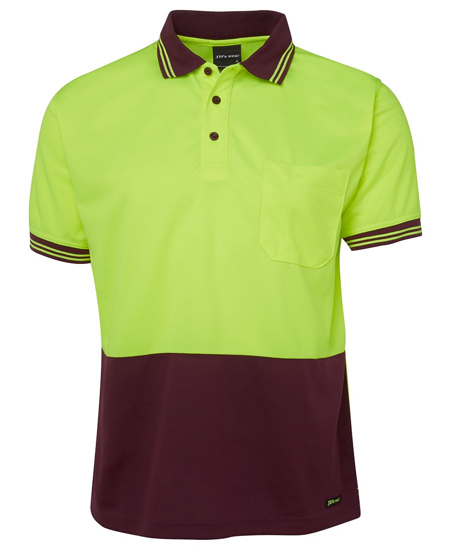 JB'S Hi Vis s/s Tradional Polo - 6HVPS