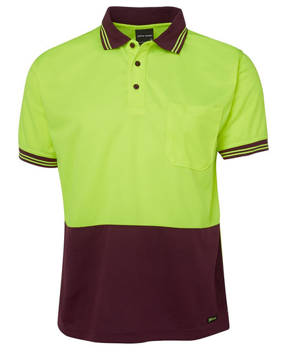 JB'S Hi Vis s/s Tradional Polo - 6HVPS
