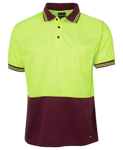 JB'S Hi Vis s/s Tradional Polo - 6HVPS