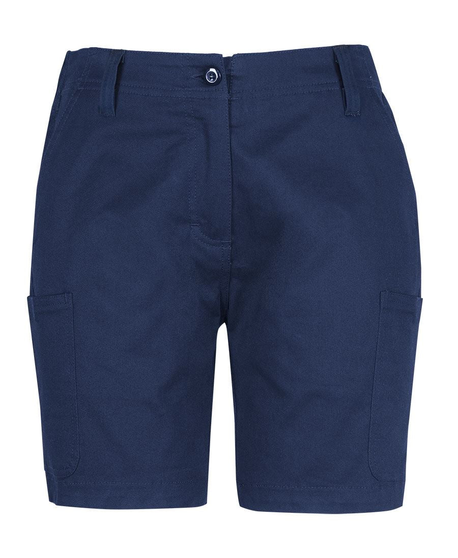 Jb'S Ladies Multi Pocket Stretch Twill Short -6Mts1