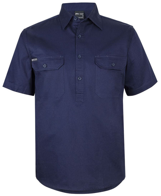 JB'S CLOSE FRONT S/S 150G WORK SHIRT 6WKCF
