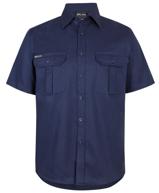JB'S S/S 190G WORK SHIRT 6WSS